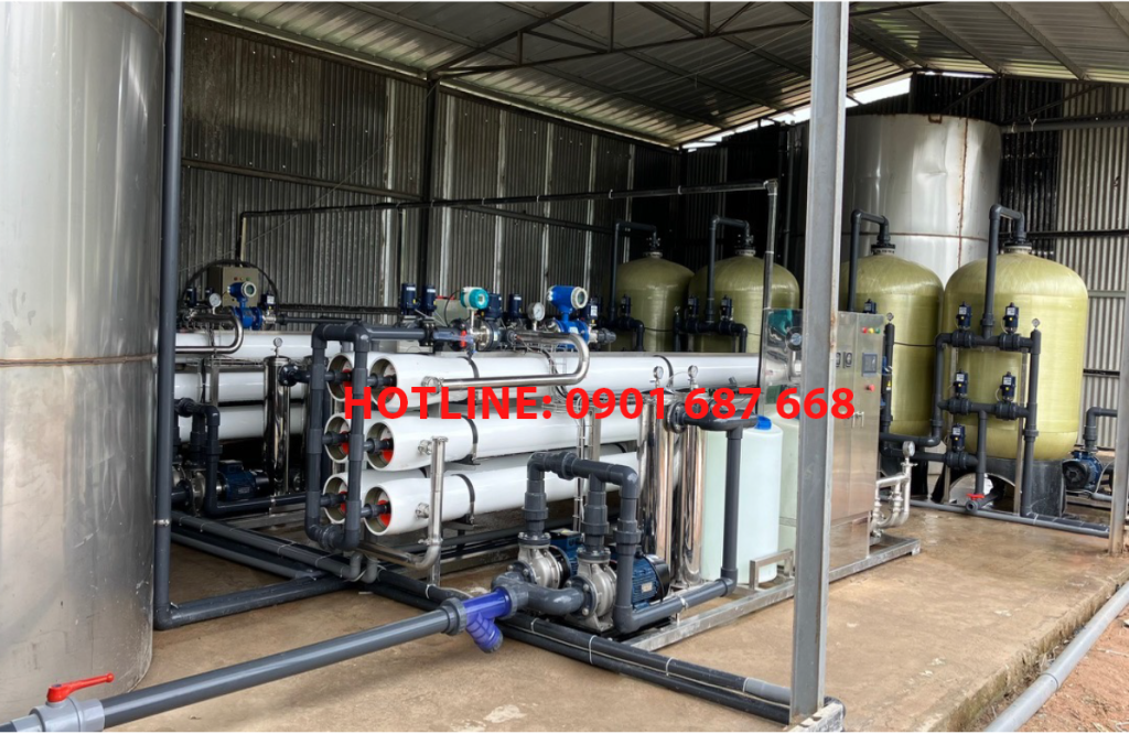 Hệ thống lọc RO công suất 50m³/h cho trang trại gà Sun Farm - Đức Linh, Bình Thuận