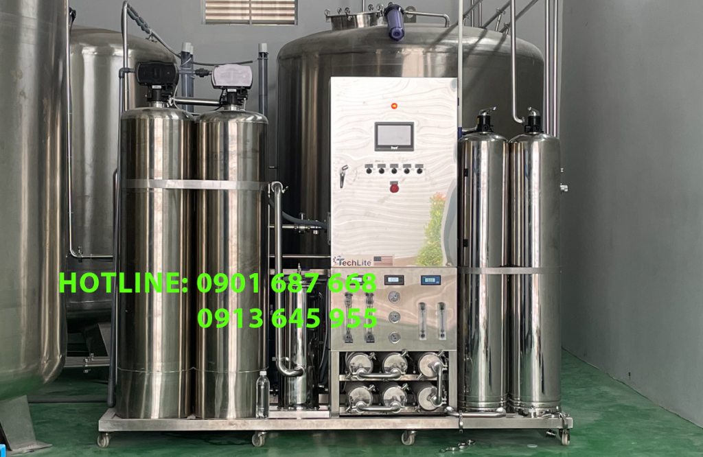 FOT cung cấp hệ thống lọc nước RO 1500 lít/giờ cho nhà máy R.E.P Biotech