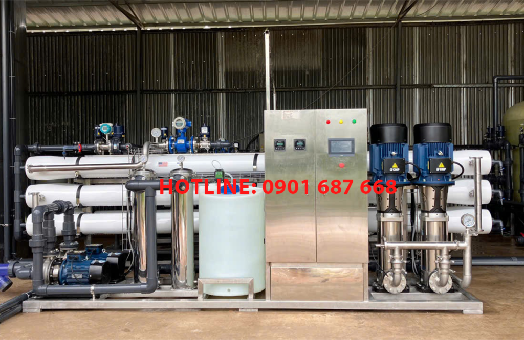 Hệ thống lọc RO công suất 50m³/h cho trang trại gà Sun Farm - Đức Linh, Bình Thuận