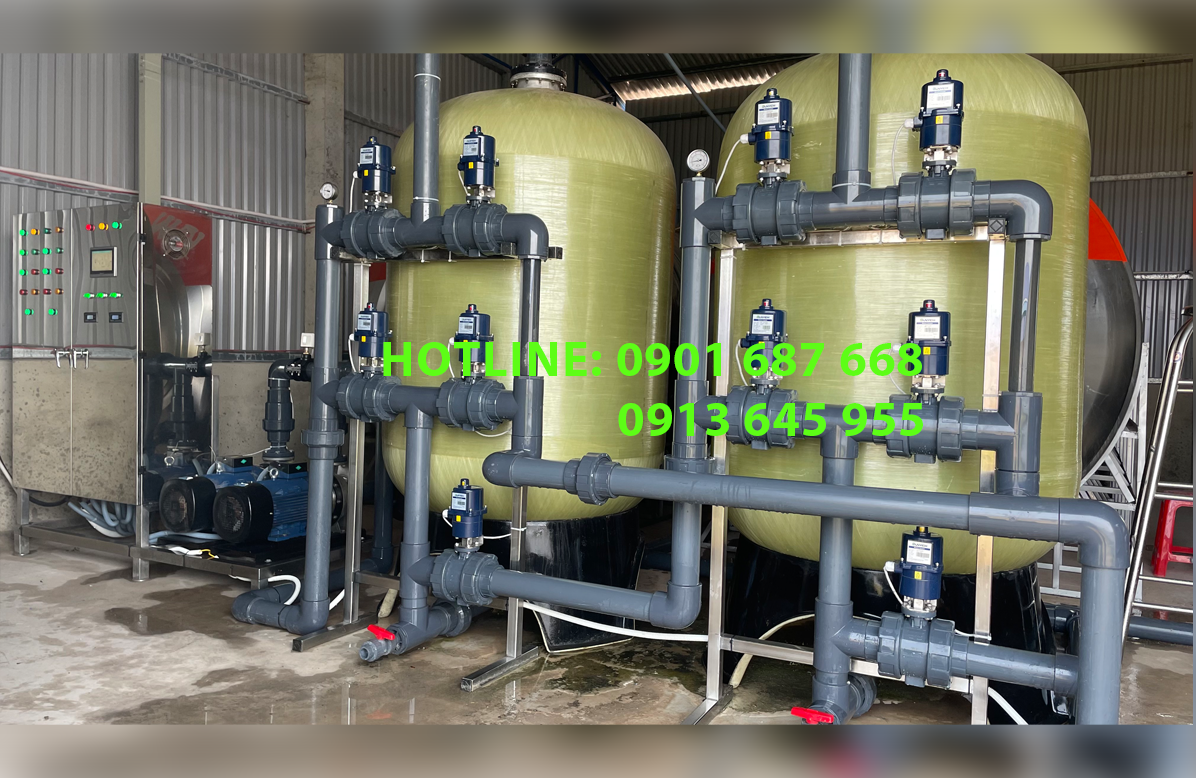 Cung cấp hệ thống lọc đa tầng, công suất 100m³/h: Tối ưu hóa nước cho nhu cầu công nghiệp